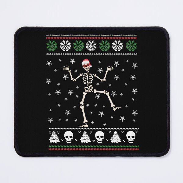Item preview, funny Dancing santa Skeleton sunglasses designed and sold by Pixelish.