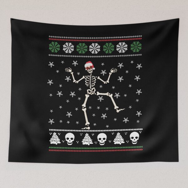 Item preview, funny Dancing santa Skeleton sunglasses designed and sold by Pixelish.