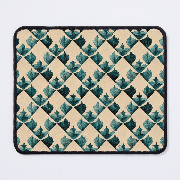 Item preview, Small Argyle Pattern With Leaves and Plants, Green designed and sold by TreasuryOE.