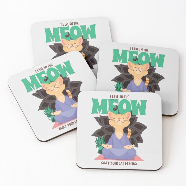Item preview, Get your Cat Fixed I Live in The Meow designed and sold by GeminiDaydreamer.