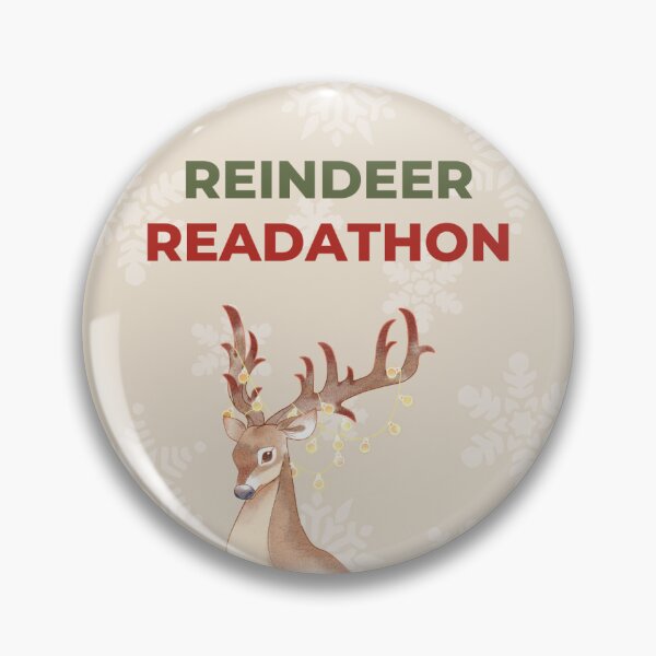 Item preview, Reindeer Readathon designed and sold by breakevenbooks.