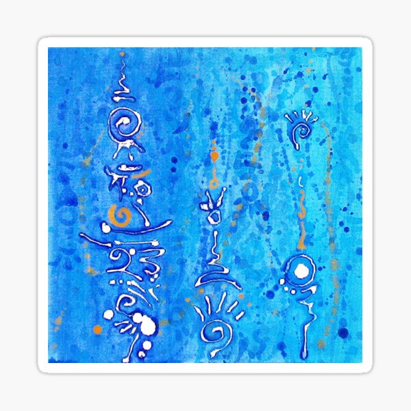 BlueRaichbhe Sticker