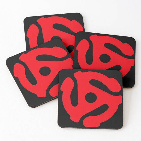 Item preview, Music Geek, 45 rpm record adaptor, music geek stuff designed and sold by Glimmersmith.