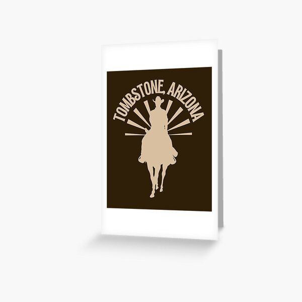 Item preview, Retro Tombstone Arizona Cowboy - Tan designed and sold by WesternLocales.