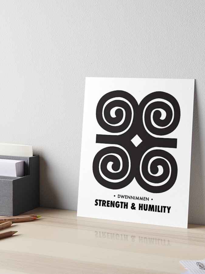 West Africa Adinkra DWENNIMMEN meaning HUMILITY: Blank Lined Notebook,  Journal or Diary: Workbooks, Stylized: 9781795274333: : Books