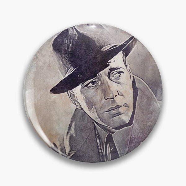 Artikelvorschau, Humphrey Bogart Art - Aquarellweinlese - D7 entworfen und verkauft von DecoVintage.
