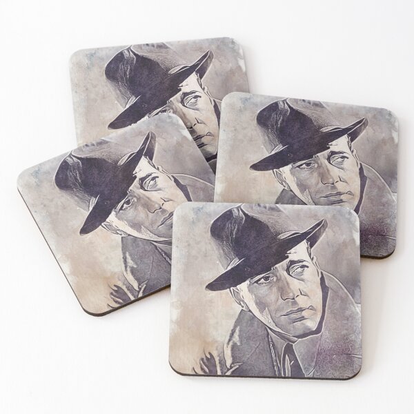 Item preview, Humphrey Bogart Art - watercolor vintage - D7 designed and sold by DecoVintage.