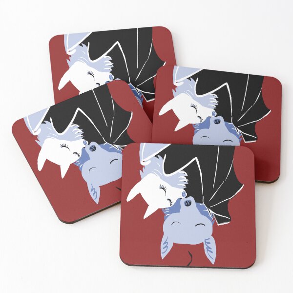 Item preview, Bat Hugs for a different Halloween in red designed and sold by belettelepink.