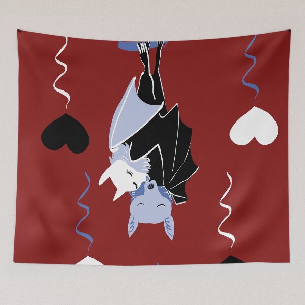 Item preview, Bat Hugs for a different Halloween in red designed and sold by belettelepink.