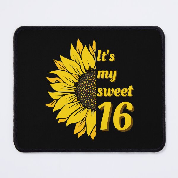 Item preview, It's my Sweet 16, 16th Birthday Gift, Sunflower Birthday Decor designed and sold by JKDESIGNS61219.