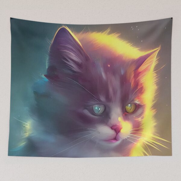 Item preview, Kitten With Dramatic Lighting designed and sold by franktact.