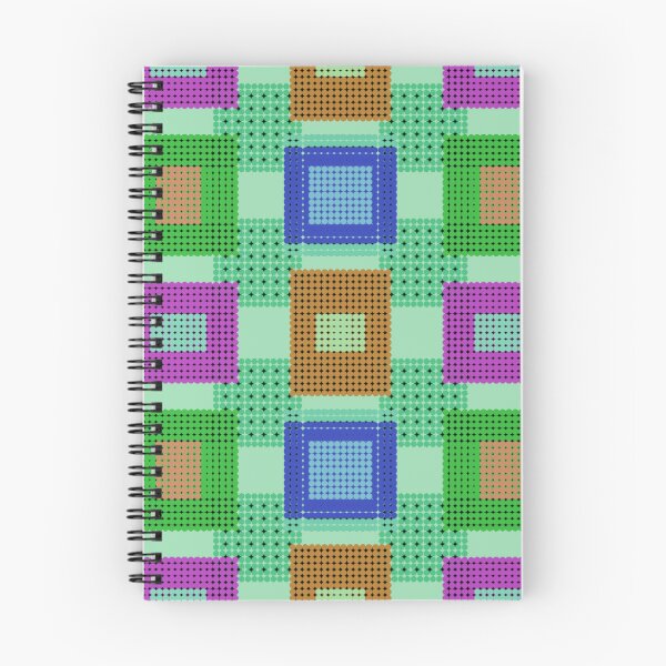 Item preview, Colorful Squares Grids Patchwork Seamless Pattern designed and sold by S4Graphics.