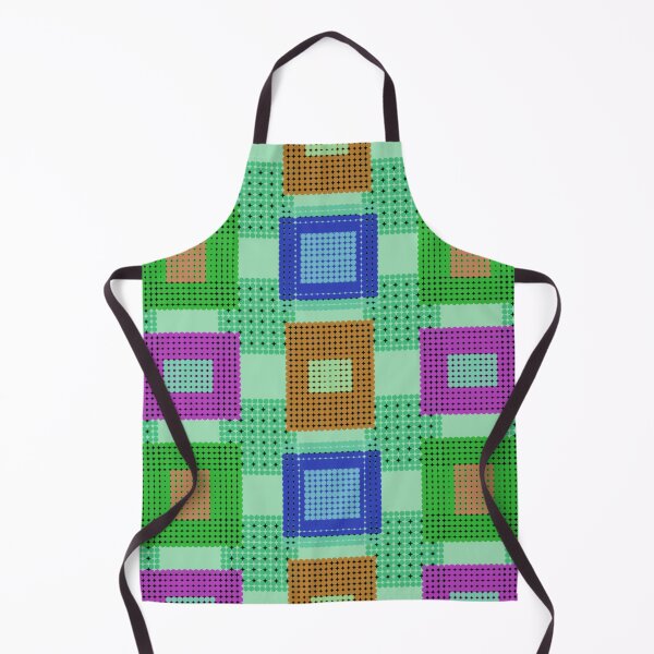 Item preview, Colorful Squares Grids Patchwork Seamless Pattern designed and sold by S4Graphics.