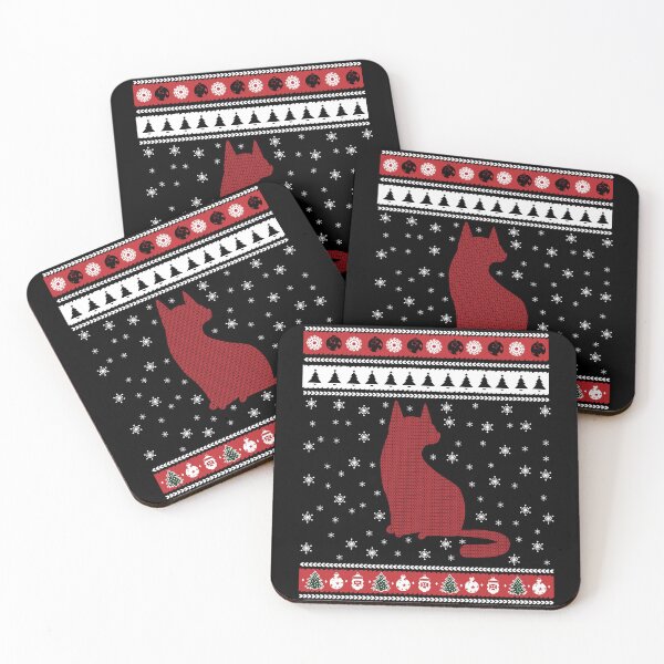 Item preview, Ugly Christmas Cat designed and sold by Pixelish.
