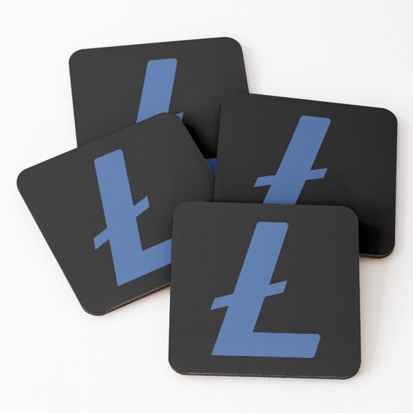 Item preview, Litecoin LTC Crypto Altcoin - Clean Blue Logo Variant #4 designed and sold by CryptoMoods.