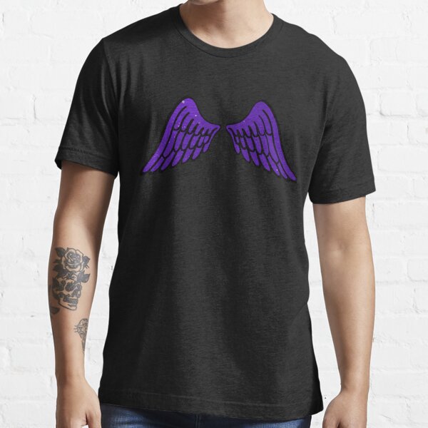 Judgement Day Purple Angel Wings Essential T-Shirt for Sale by sarascoprox