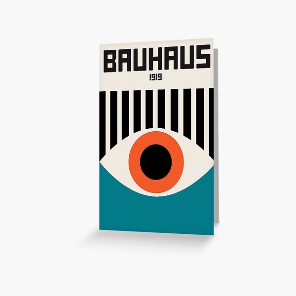 Item preview, Bauhaus Exhibition 1919, Bauhaus Wall Art, Bauhaus Exhibition Print, Bauhaus Original green orange designed and sold by re-make-.