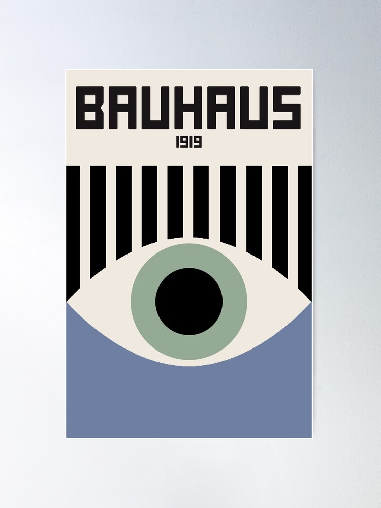 Bauhaus Exhibition Poster 1919 – UYiLO MUSEUM