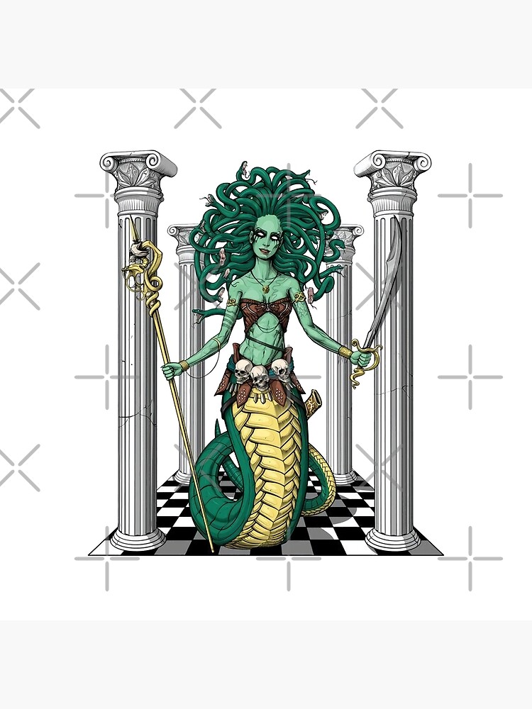 Greek Mythology Medusa | Art Board Print