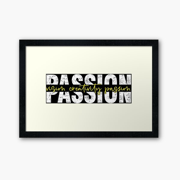 Item preview, Vision Creativity Passion designed and sold by Ramashirt.