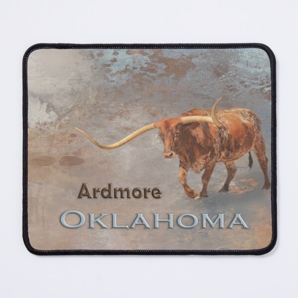 Item preview, Longhorn Bull Ardmore Oklahoma designed and sold by Elisabeth Lucas.