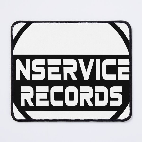 Item preview, Inservice Records (Black Logo) designed and sold by nicholastronaut.