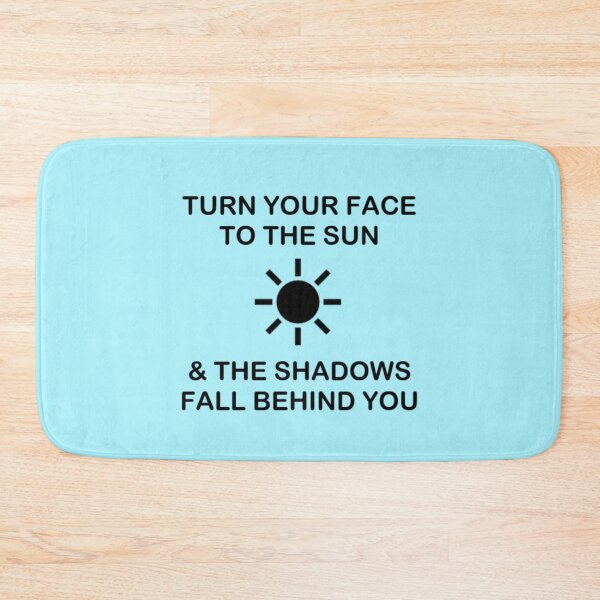 Item preview, TURN YOUR FACE TO THE SUN | Inspirational Words designed and sold by CONTEMPORARY ART~DESIGN.