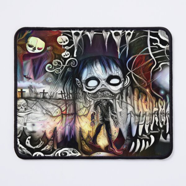 Item preview, Zombie Freaks | Zombie Kid | Creepy Cute Zombie | Spooky Psychedelic | Punk Kids | Crazy Mildred | TM11 designed and sold by CrazyMildred.