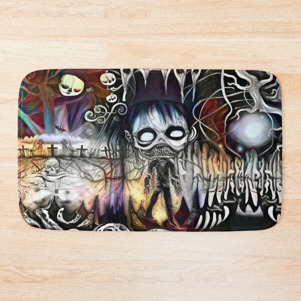 Item preview, Zombie Freaks | Zombie Kid | Creepy Cute Zombie | Spooky Psychedelic | Punk Kids | Crazy Mildred | TM11 designed and sold by CrazyMildred.