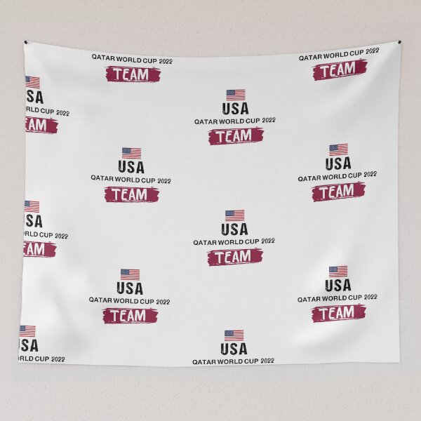Item preview, Team USA America World Cup Football Soccer fan Qatar 2022  designed and sold by cheslie-style.