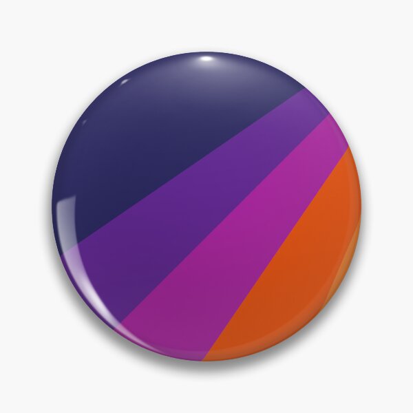 Item preview, Purple and orange diagonal retro stripes designed and sold by BattaAnastasia.