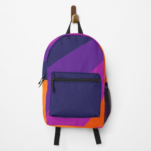 Item preview, Purple and orange diagonal retro stripes designed and sold by BattaAnastasia.