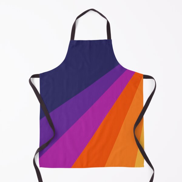 Item preview, Purple and orange diagonal retro stripes designed and sold by BattaAnastasia.