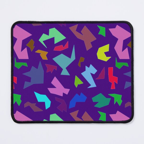 Artikelvorschau, Bunte unregelmäßige Formen Patchwork nahtlose Muster entworfen und verkauft von S4Graphics.
