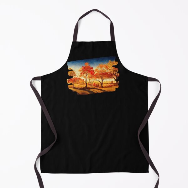 Item preview, Beautiful Autumn Fields - Orange Fall Landscape designed and sold by CreativNode.