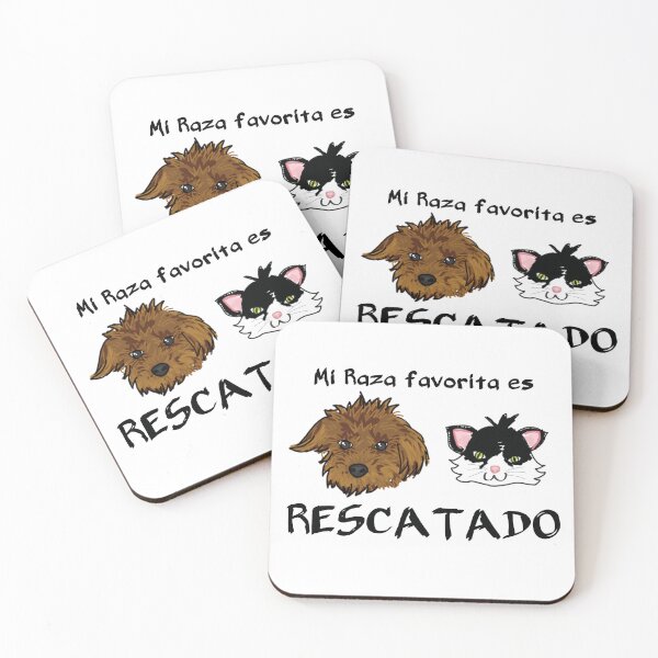 Item preview, My Favorite Breed is Rescued designed and sold by BlueVegana.