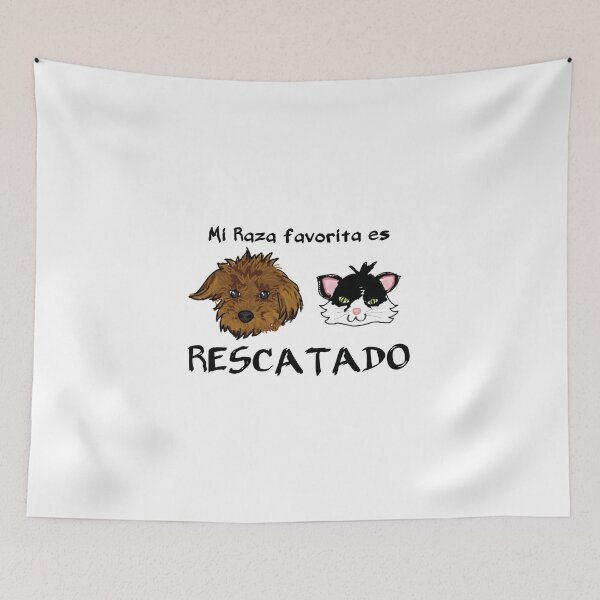 Item preview, My Favorite Breed is Rescued designed and sold by BlueVegana.