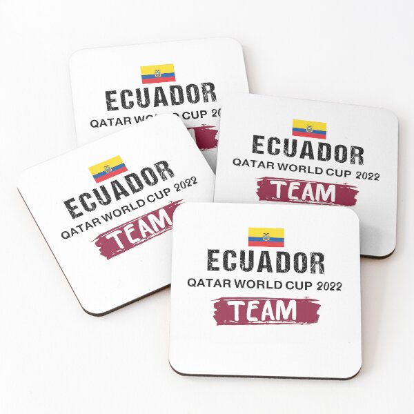 Item preview, Ecuador World Cup Football Soccer fan Qatar 2022  designed and sold by cheslie-style.