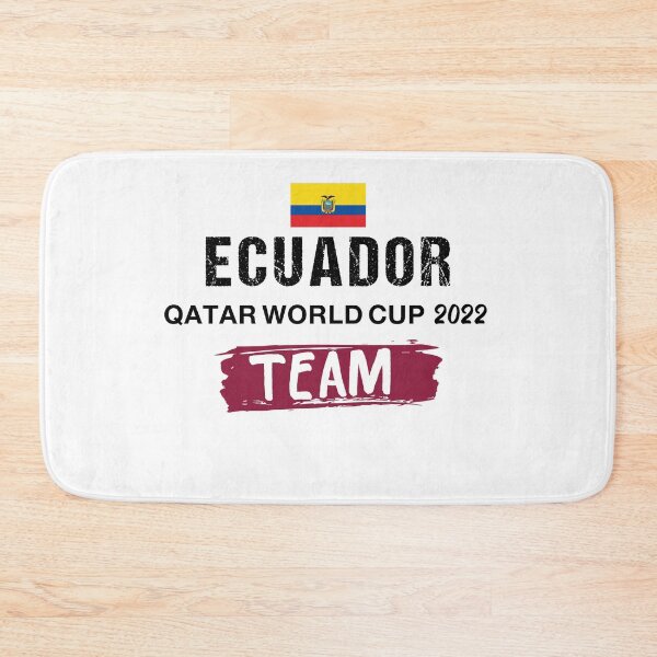 Item preview, Ecuador World Cup Football Soccer fan Qatar 2022  designed and sold by cheslie-style.