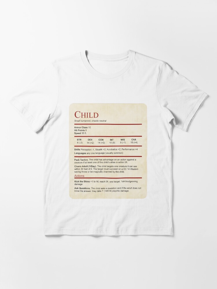 redbubble dnd shirts