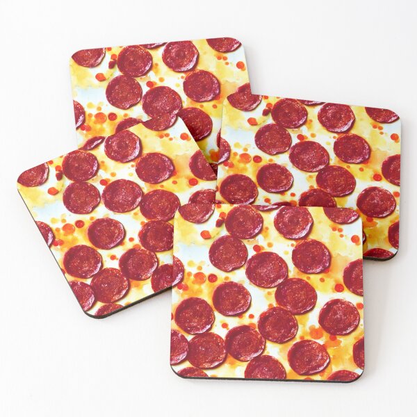 Item preview, Pepperoni Pizza Pattern 2 designed and sold by GrizzlyGaz.