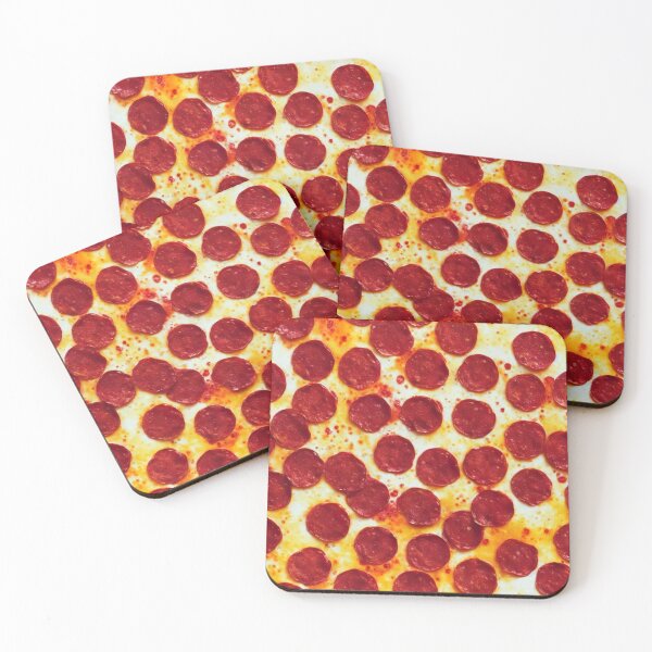 Item preview, Pepperoni Pizza Pattern Watercolour designed and sold by GrizzlyGaz.