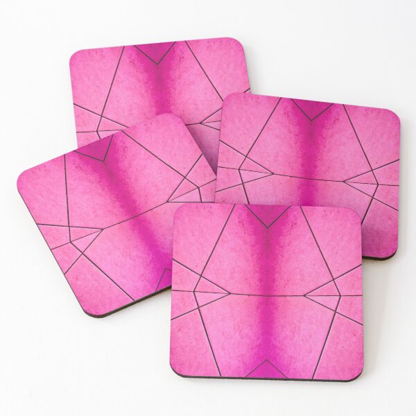 Item preview, Patio Tile Geometry in Pink designed and sold by Collosus-UK.