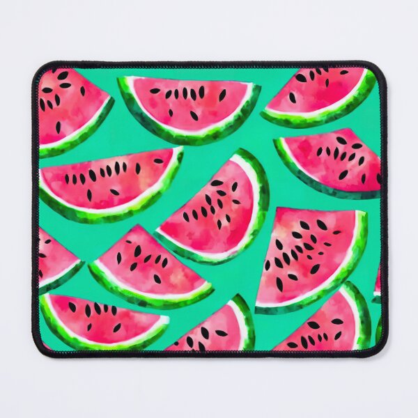 Item preview, Cute Watermelon Pattern - Watercolour designed and sold by GrizzlyGaz.