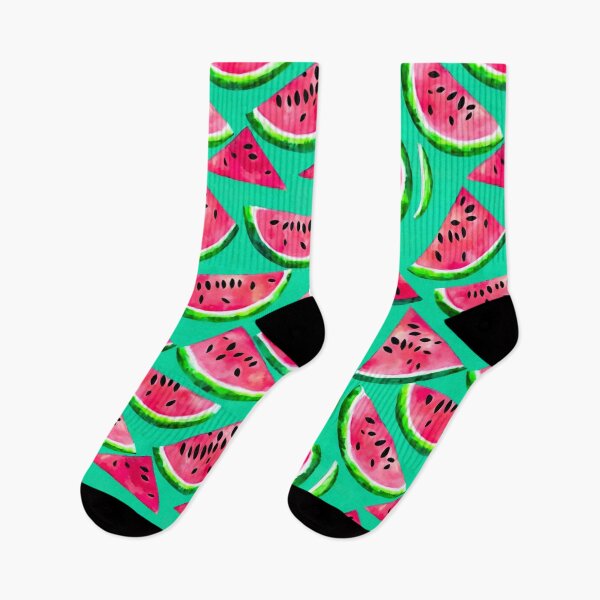 Item preview, Cute Watermelon Pattern - Watercolour designed and sold by GrizzlyGaz.