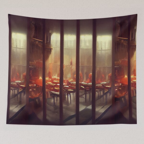 Item preview, Planet Warz - Hellcabone Prison Block Alliance - Cafeteria B "Planet Hellcabone" designed and sold by Brazz Official.