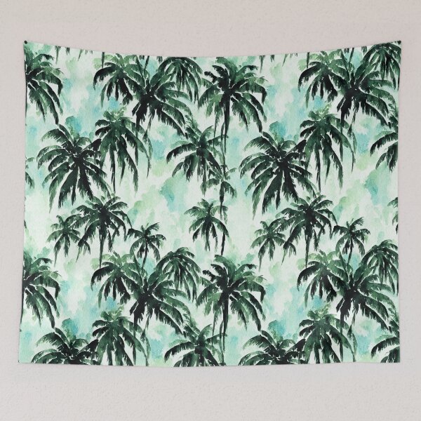 Item preview, Tropical Palm Trees Watercolour 2 designed and sold by GrizzlyGaz.
