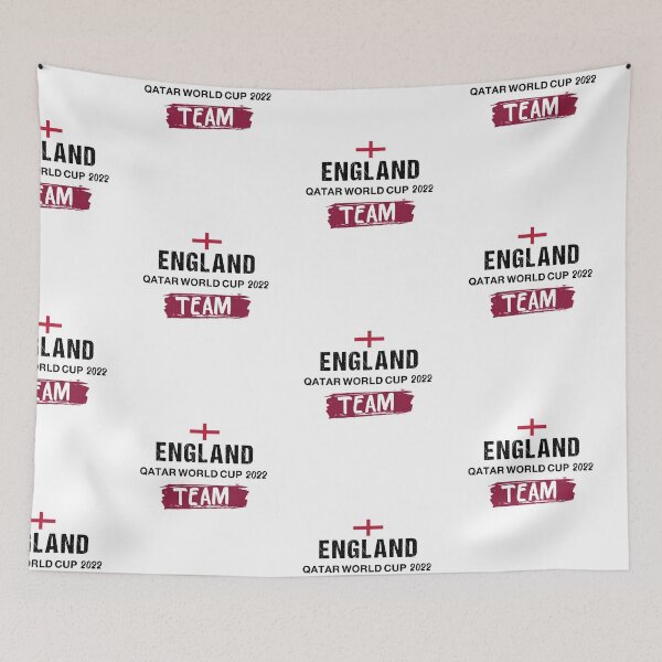 Item preview, England World Cup Football Soccer fan Qatar 2022  designed and sold by cheslie-style.