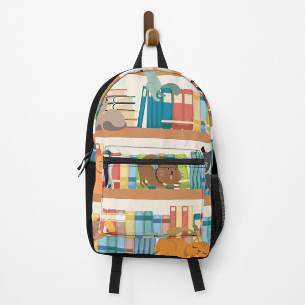 Item preview, Library Books And Cats Funny Pet Lover Library Worker Gift designed and sold by Med ing.