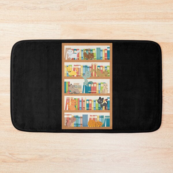 Item preview, Library Books And Cats Funny Pet Lover Library Worker Gift designed and sold by Med ing.